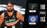 Kết quả NBA 6/1: Clippers gục ngã, Lakers vươn lên dẫn đầu