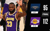 Kết quả NBA 16/1: Lakers khẳng định sức mạnh, Clippers chiến thắng 'huỷ diệt'