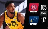 Kết quả NBA 3/2: Clippers gục ngã, Jazz gia cố ngôi đầu