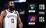 Kết quả NBA 17/2: Lakers hân hoan, Nets giành chiến thắng nhọc
