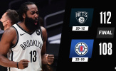 Kết quả NBA 22/2: Clippers lại thua, 76ers cảm nhận sức ép