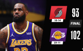 Kết quả NBA 27/2: Lakers trở lại chiến thắng, Jazz bị Heat chặn đứng