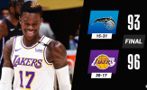 Kết quả NBA 29/3: Lakers ca khúc khải hoàn, miền Tây cùng đón niềm vui