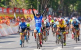 Chặng 12 giải xe đạp Cúp truyền hình TPHCM 2021: Nguyễn Tấn Hoài đào sâu cách biệt ở giải áo xanh