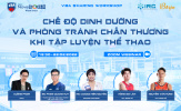 VBA thực hiện Workshop về chế độ dinh dưỡng và phòng tránh chấn thương khi tập luyện thể thao
