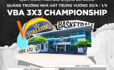 VBA 'tiếp nhiệt' cho Đà Nẵng bằng ngày hội bóng rổ 3x3 vào lễ 30/4
