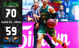 Kết quả VBA 2023 Game 56: Cantho Catfish vs Hanoi Buffaloes