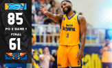 Kết quả Playoff 2 Game 1: Nha Trang Dolphins vs Hanoi Buffaloes