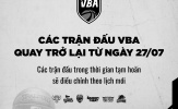 Chính thức! VBA 2024 công bố thời điểm trở lại