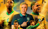 Carlo Ancelotti chính thức dẫn dắt Brazil và đối đầu Ecuador tại vòng loại World Cup