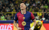 Robert Lewandowski vượt mốc 100 bàn thắng cho Barcelona