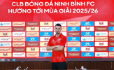 Victor Morales chính thức gia nhập Ninh Bình FC với thử thách mới