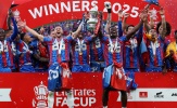 Vô địch FA Cup nhưng Crystal Palace đau đớn mất suất Europa League