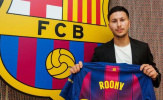 Roony Bardghji chính thức ký hợp đồng 4 năm với Barcelona