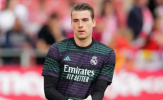 Andriy Lunin rút lui khỏi tuyển Ukraine để tập trung hồi phục tại Real Madrid