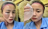 Hoàng Thị Loan bị sưng mặt nhưng vẫn giúp Hà Nội giành chiến thắng 1-0
