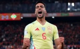 Mikel Merino rực sáng cùng Tây Ban Nha, nhưng tại Arsenal anh vẫn chưa được trọng dụng