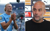 Pep Guardiola bất ngờ trước phong độ “hủy diệt” của Haaland sau derby Manchester