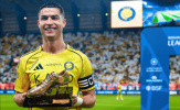 Ronaldo lần thứ hai liên tiếp nhận Chiếc giày vàng Saudi Pro League
