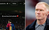 Pedri tỏa sáng rực rỡ, được huyền thoại Paul Scholes ca ngợi hết lời sau trận thắng Newcastle
