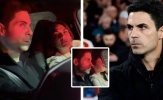 Arteta gặp cảnh náo loạn khi rời Emirates sau chiến thắng tưng bừng của Arsenal