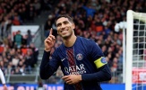 Hakimi khẳng định vai trò thủ lĩnh, đưa PSG trở lại ngôi đầu Ligue 1