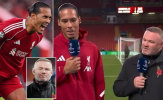 Rooney “ngại ngùng” khi Van Dijk phản pháo trực tiếp sau trận Liverpool thắng Real Madrid
