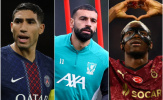 Salah đối đầu Hakimi và Osimhen trong cuộc đua Cầu thủ châu Phi hay nhất 2025