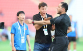 HLV Kim Sang-sik nổi giận với quyết định việt vị gây tranh cãi của trọng tài