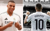 Kylian Mbappe nhận áo số 10 tạo cơn sốt mua áo tại Real Madrid