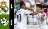 Real Madrid thắng áp đảo 4-0 nhờ Mbappe và dàn sao trẻ bùng nổ