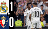 Mbappe ghi bàn duy nhất, Real vất vả đánh bại Osasuna