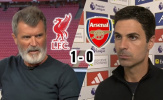 Roy Keane 'mổ xẻ' chiến thuật Arsenal, Mikel Arteta kiên quyết bảo vệ