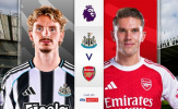 Newcastle vs Arsenal: Hàng thủ thép đối đầu ngôi sao tấn công
