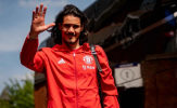 Edinson Cavani và phản ứng khiến fan Man Utd xúc động