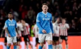 Napoli thua thảm 2-6 trước PSV: McTominay vẫn chứng minh đẳng cấp khác biệt