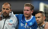 De Bruyne dính chấn thương, Napoli lo sốt vó sau chiến thắng trước Inter