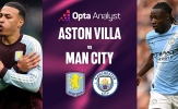 Man City đối diện thử thách khắc nghiệt mang tên Aston Villa