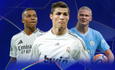 Haaland dẫn trước, Mbappe bám đuổi: Cuộc đua phá kỷ lục Champions League của Ronaldo bắt đầu
