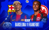 Barcelona vs Frankfurt: 'Gã khổng lồ' trút giận, 'Đại bàng' gãy cánh tại Camp Nou