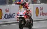 Rossi về nhì, Dovizioso thắng chặng Malaysia