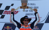 Marquez rạng rỡ trong lần thứ 5 liên tiếp vô địch chặng đua nước Mỹ