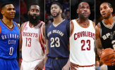 Chính thức: James Harden, LeBron James có tên trong All-NBA First Team