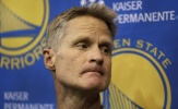 HLV Steve Kerr không chắc sẽ trở lại cùng Warriors ở NBA Final 2017