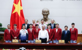 Thủ tướng gặp mặt Đoàn thể thao Việt Nam dự SEA Games 29