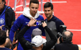 Djokovic tới Staples Center để xem Stephen Curry và đồng đội hủy diệt chủ nhà