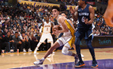 Lonzo Ball ném cầu âu, Lakers suýt thua ngược trên sân nhà