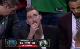 Hayward vui mừng sau trận thắng của Celtics