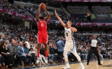 James Harden rực sáng, Houston Rockets giữ vững ngôi đầu sau đại thắng Grizzlies