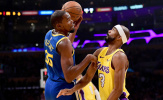 Tỏa sáng ở hiệp phụ, Kevin Durant giúp Warriors thắng siêu kịch tính Lakers